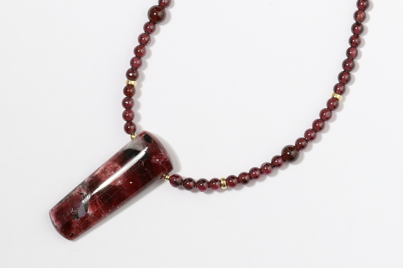 Eudialyte (QC)/gf Necklaces